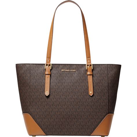 michael michael kors aria tote bag - large|MICHAEL Michael Kors Aria Signature Large Tote .